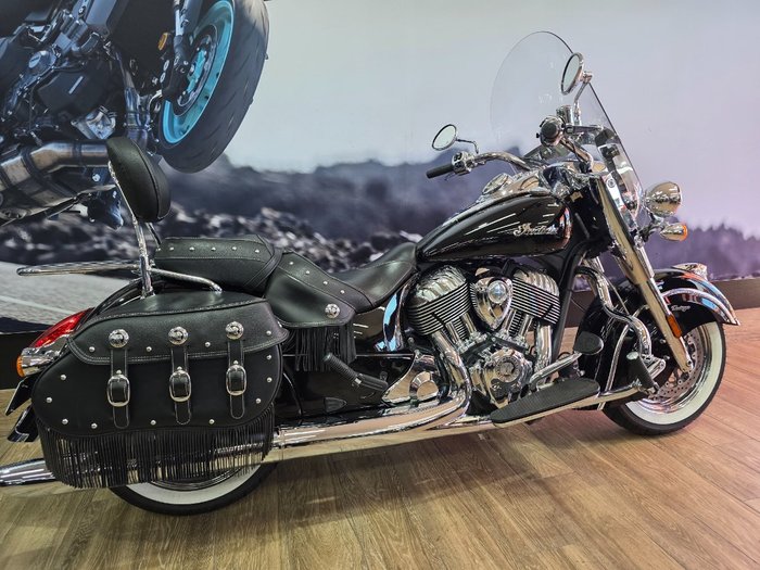 2019 INDIAN CHIEF VINTAGE SILVER-TH BLACK Black