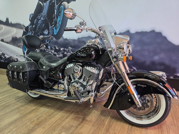 2019 INDIAN CHIEF VINTAGE SILVER-TH BLACK Black