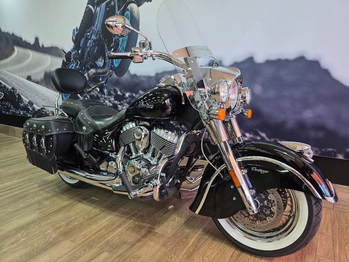 2019 INDIAN CHIEF VINTAGE SILVER-TH BLACK Black