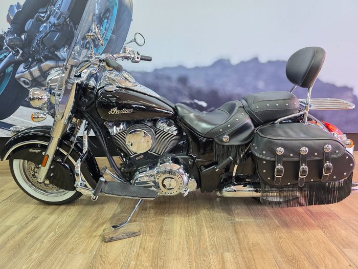 2019 INDIAN CHIEF VINTAGE SILVER-TH BLACK Black