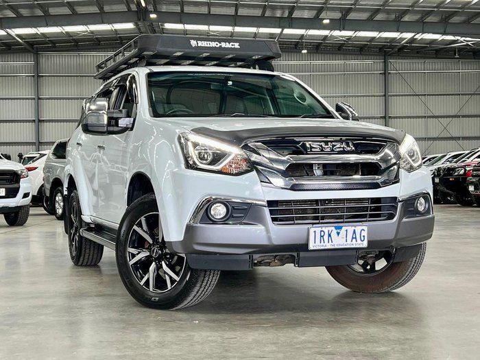 2020 Isuzu MU-X LS-T MY19 4X4 Dual Range Splash White
