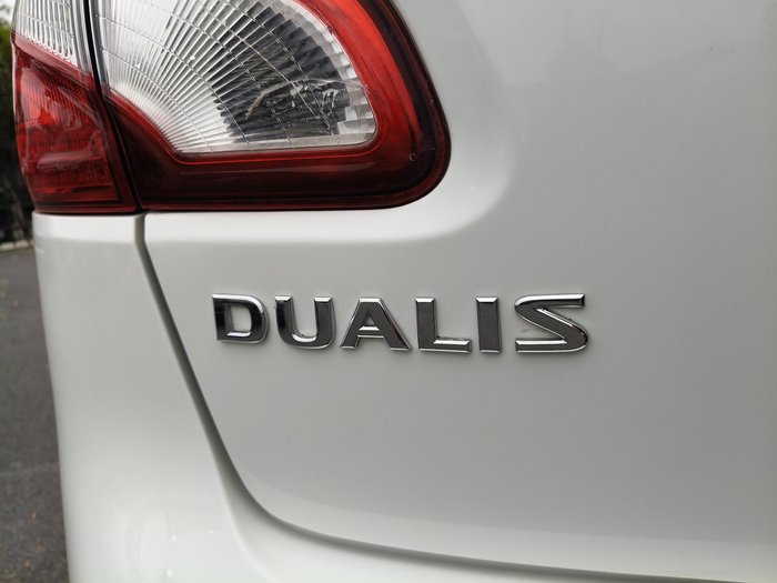 2012 Nissan Dualis Ti-L J10 Series 3 MY12 AWD Arctic White