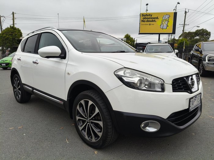 2012 Nissan Dualis Ti-L J10 Series 3 MY12 AWD Arctic White