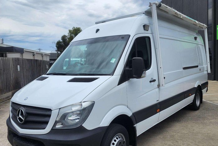 2014 Mercedes-Benz Sprinter 516CDI NCV3 MY14 Arctic White