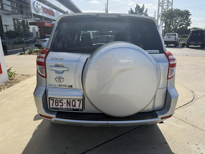 2011 Toyota RAV4 Cruiser ACA38R MY11 4x2 Silver