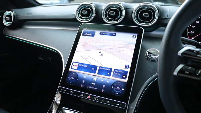 2025 Mercedes-Benz C-Class C200 W206 High-Tech Silver