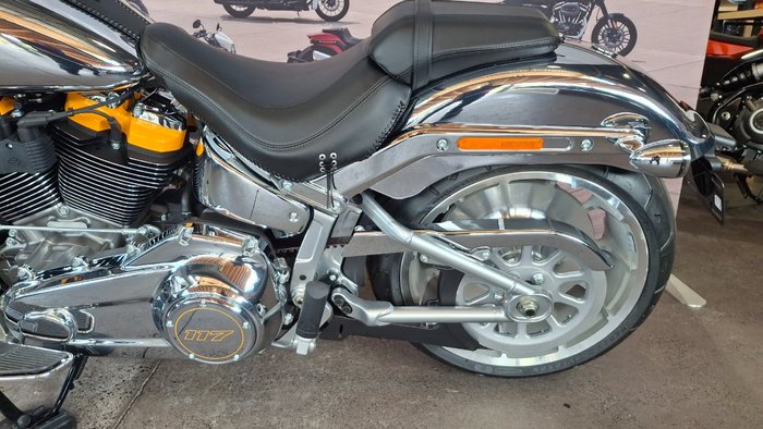 2025 Harley-davidson FLSTFI FAT BOY GRAY GHOST REFLECTION