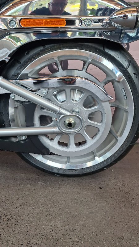 2025 Harley-davidson FLSTFI FAT BOY GRAY GHOST REFLECTION