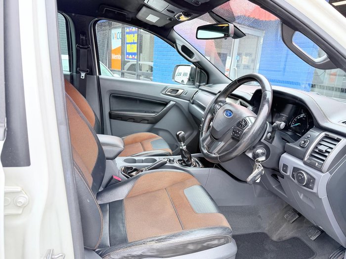 2016 Ford Ranger Wildtrak PX MkII 4X4 Dual Range Cool White