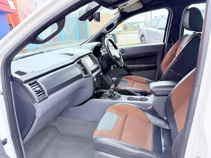 2016 Ford Ranger Wildtrak PX MkII 4X4 Dual Range Cool White