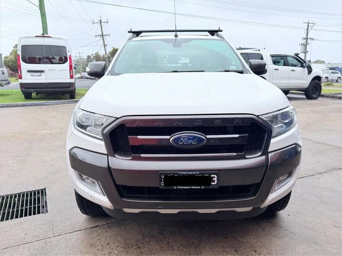 2016 Ford Ranger Wildtrak PX MkII 4X4 Dual Range Cool White
