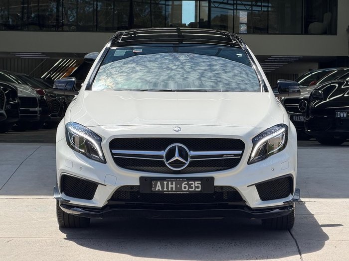 2016 Mercedes-Benz GLA-Class GLA45 AMG X156 Four Wheel Drive Cirrus White