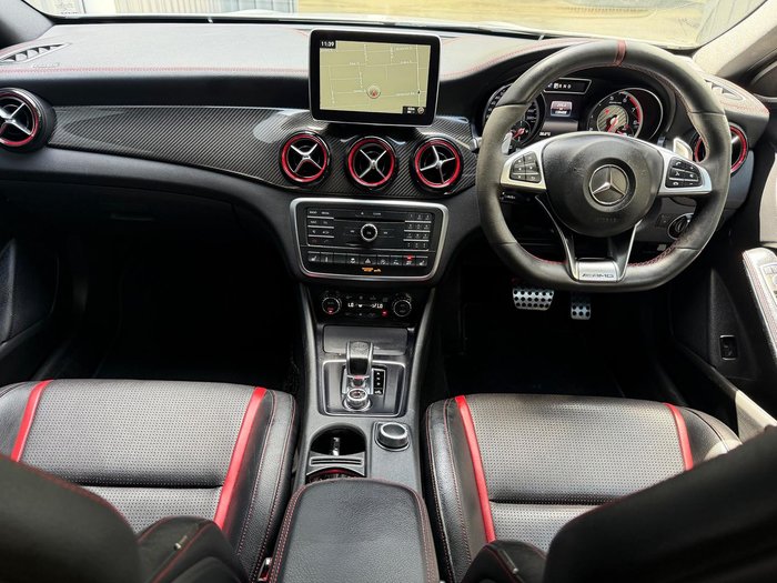 2016 Mercedes-Benz GLA-Class GLA45 AMG X156 Four Wheel Drive Cirrus White