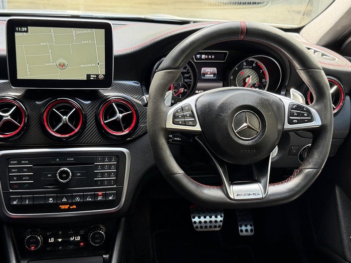 2016 Mercedes-Benz GLA-Class GLA45 AMG X156 Four Wheel Drive Cirrus White