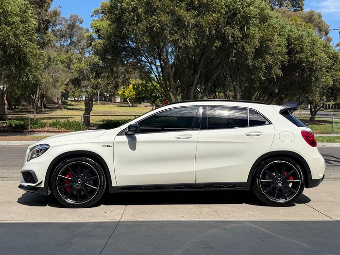2016 Mercedes-Benz GLA-Class GLA45 AMG X156 Four Wheel Drive Cirrus White