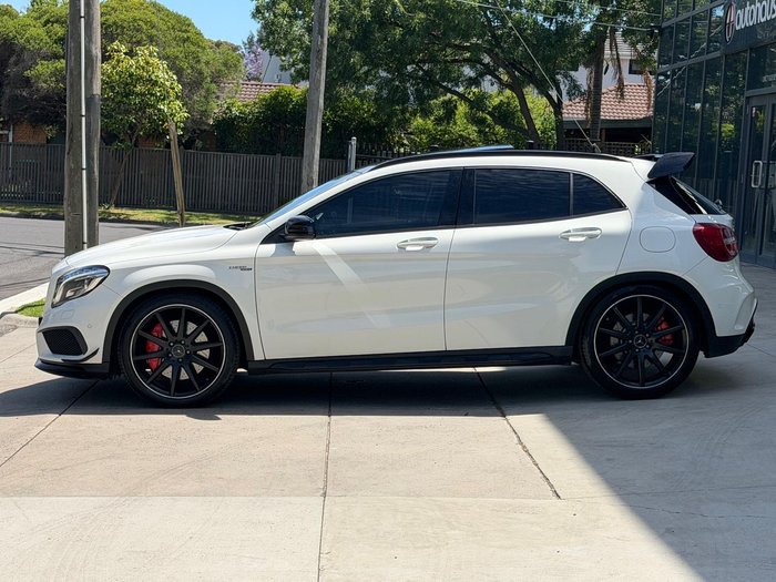 2016 Mercedes-Benz GLA-Class GLA45 AMG X156 Four Wheel Drive Cirrus White