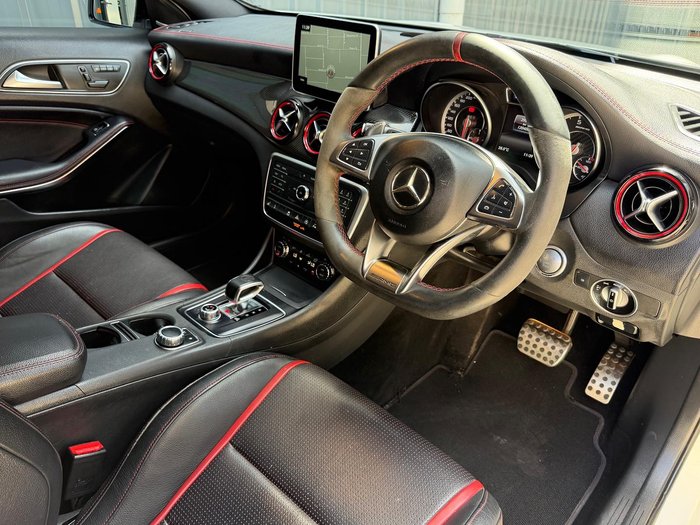 2016 Mercedes-Benz GLA-Class GLA45 AMG X156 Four Wheel Drive Cirrus White