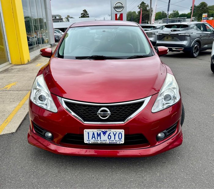 2013 Nissan Pulsar SSS C12 Cayenne Red