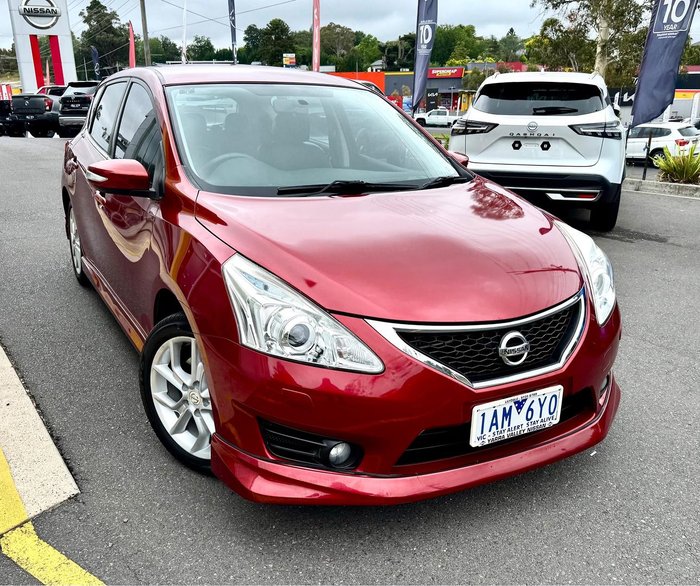 2013 Nissan Pulsar SSS C12 Cayenne Red