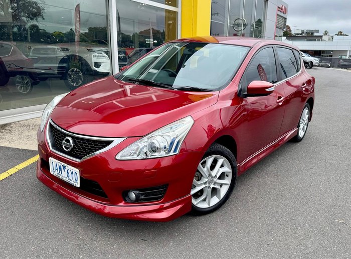 2013 Nissan Pulsar SSS C12 Cayenne Red