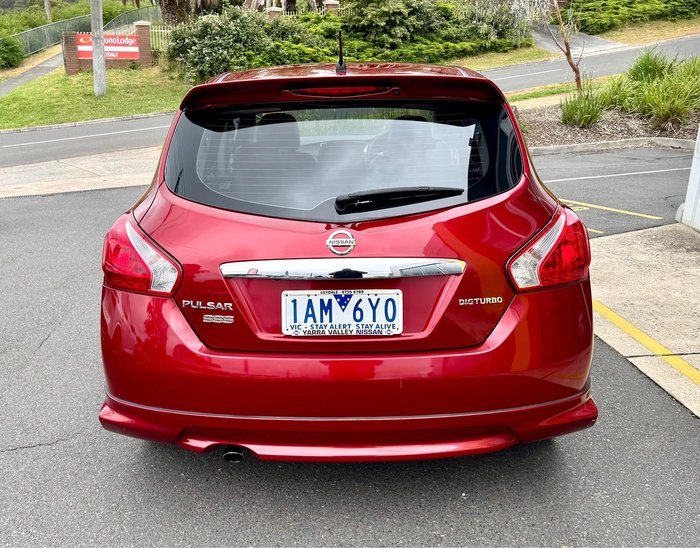 2013 Nissan Pulsar SSS C12 Cayenne Red