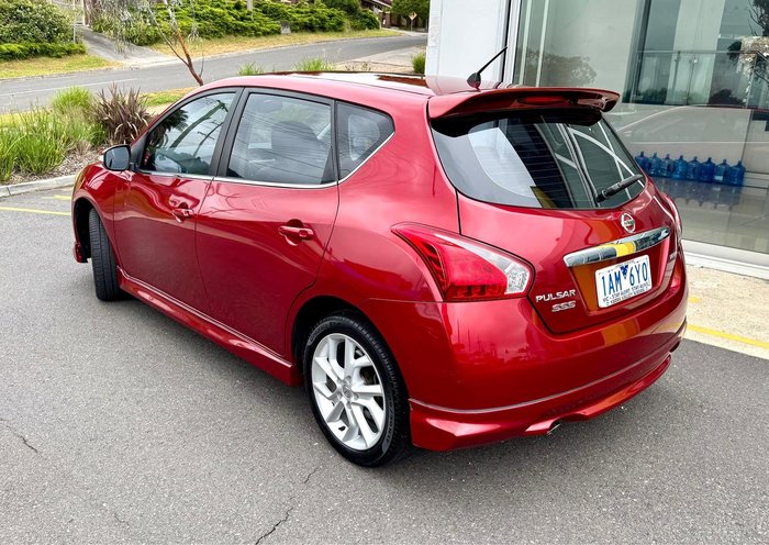 2013 Nissan Pulsar SSS C12 Cayenne Red
