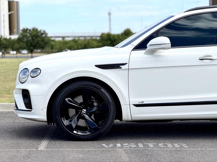 2021 Bentley Bentayga V8 4V MY22 AWD Glacier White