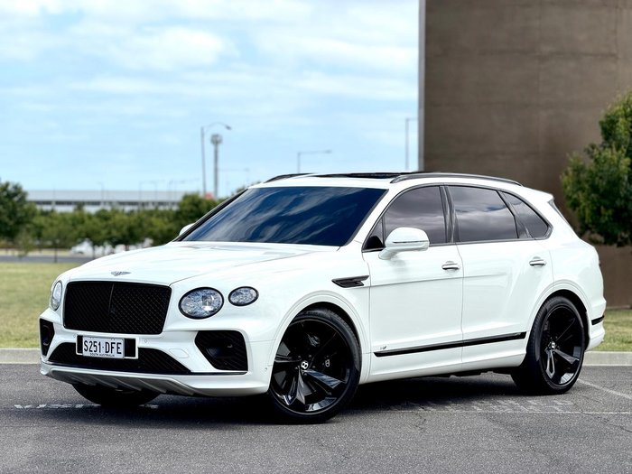 2021 Bentley Bentayga V8 4V MY22 AWD Glacier White
