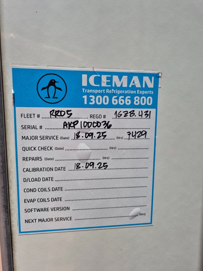 2019 Isuzu Trucks FSD 140/120-260 AUTO 8 Pallet Freezer