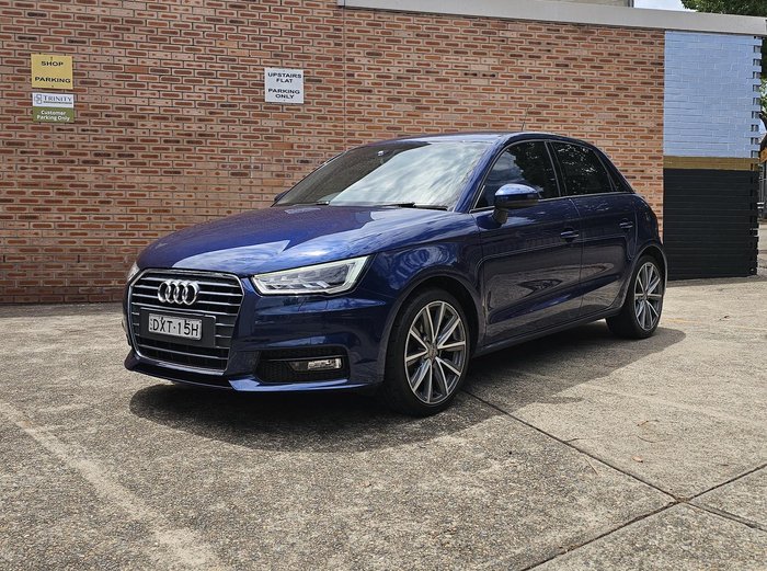 2018 Audi A1 Sport 8X MY18 Utopia Blue