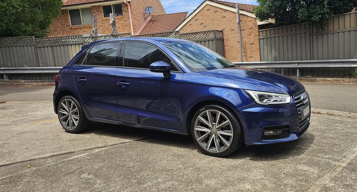 2018 Audi A1 Sport 8X MY18 Utopia Blue