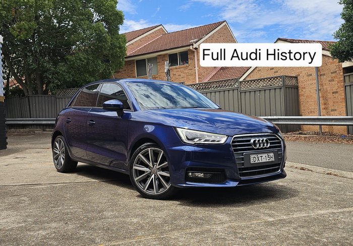 2018 Audi A1 Sport 8X MY18 Utopia Blue