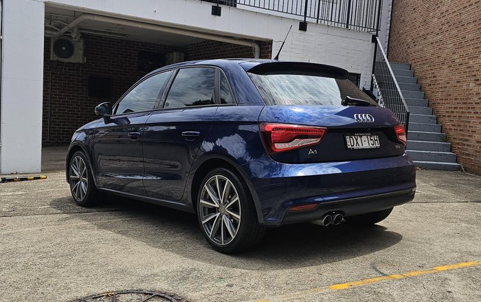 2018 Audi A1 Sport 8X MY18 Utopia Blue