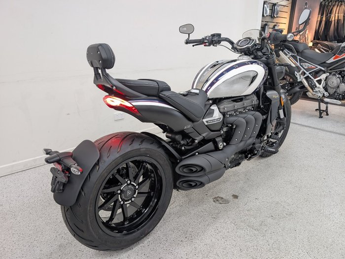 2025 Triumph ROCKET 3 GT EVEL KNIEVEL White