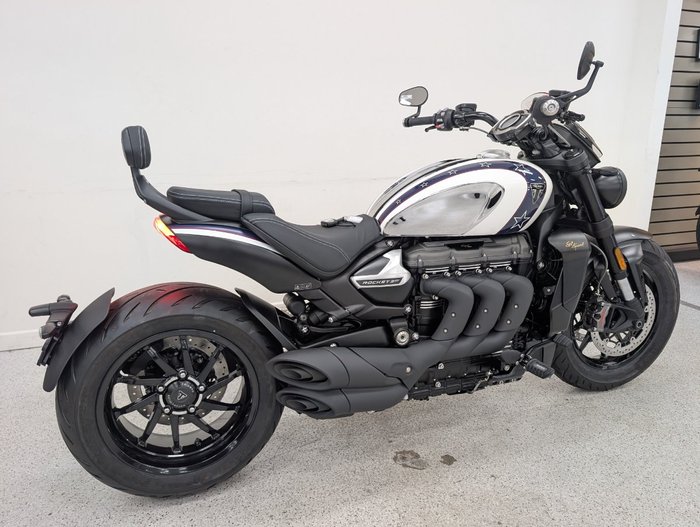 2025 Triumph ROCKET 3 GT EVEL KNIEVEL White