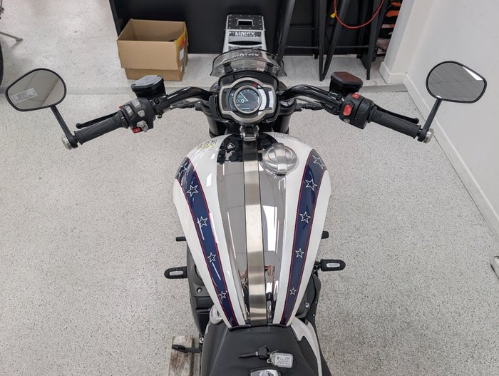 2025 Triumph ROCKET 3 GT EVEL KNIEVEL White