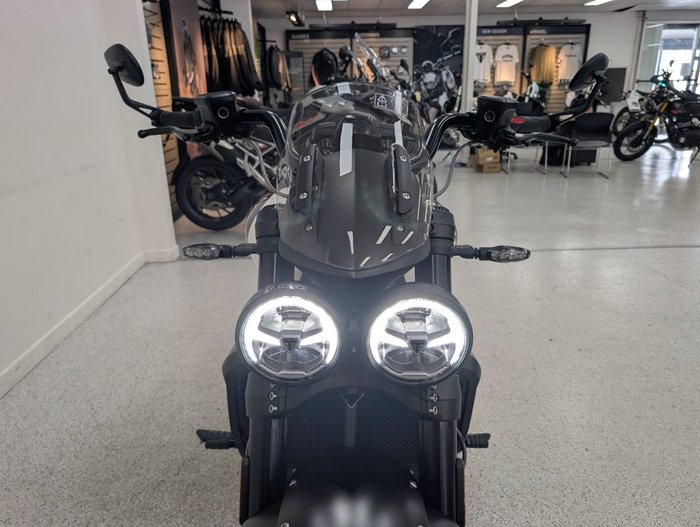 2025 Triumph ROCKET 3 GT EVEL KNIEVEL White