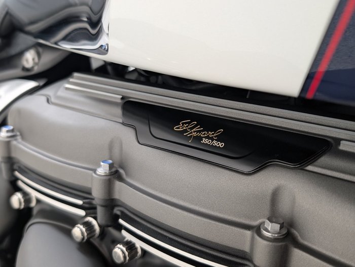 2025 Triumph ROCKET 3 GT EVEL KNIEVEL White