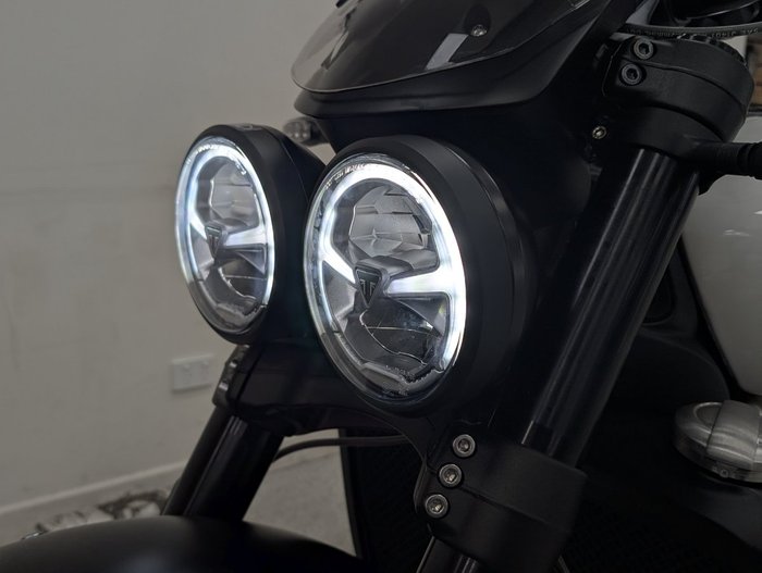 2025 Triumph ROCKET 3 GT EVEL KNIEVEL White