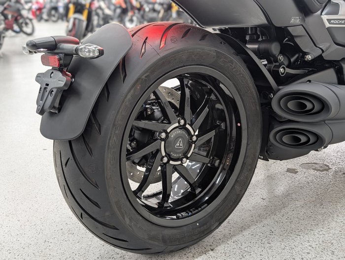 2025 Triumph ROCKET 3 GT EVEL KNIEVEL White