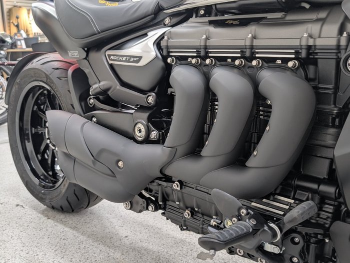 2025 Triumph ROCKET 3 GT EVEL KNIEVEL White