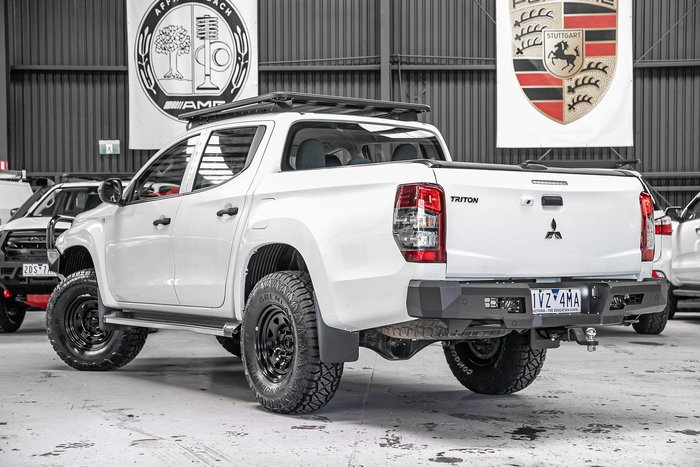 2021 Mitsubishi Triton GLX MR MY21 4X4 Dual Range White