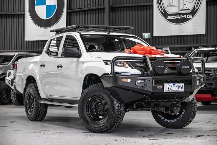 2021 Mitsubishi Triton GLX MR MY21 4X4 Dual Range White