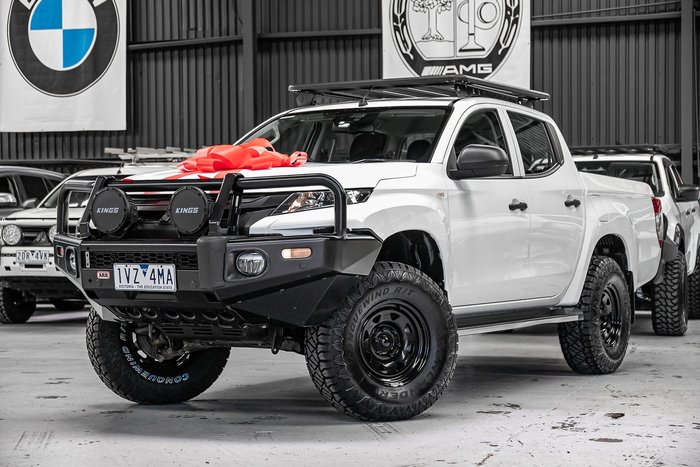 2021 Mitsubishi Triton GLX MR MY21 4X4 Dual Range White