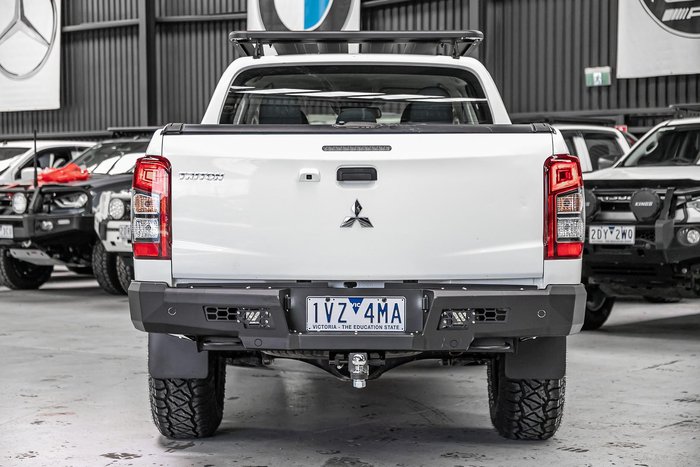 2021 Mitsubishi Triton GLX MR MY21 4X4 Dual Range White