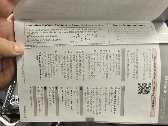 2025 Toyota Kluger GXL AXUH78R 4X4 On Demand Frosted White