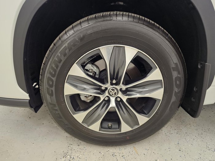 2025 Toyota Kluger GXL AXUH78R 4X4 On Demand Frosted White