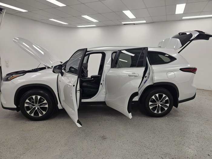 2025 Toyota Kluger GXL AXUH78R 4X4 On Demand Frosted White