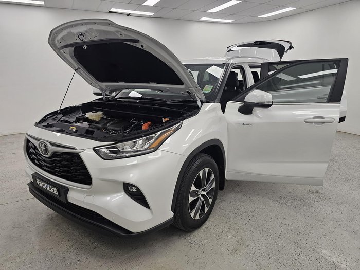 2025 Toyota Kluger GXL AXUH78R 4X4 On Demand Frosted White