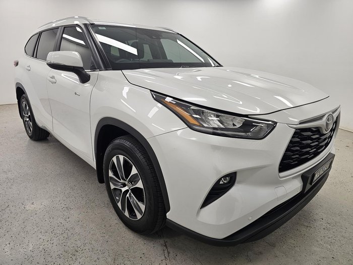 2025 Toyota Kluger GXL AXUH78R 4X4 On Demand Frosted White